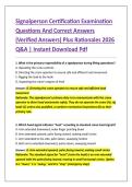 Signalperson Certification Examination &NewLine;Questions And Correct Answers &NewLine;&lpar;Verified Answers&rpar; Plus Rationales 2026 &NewLine;Q&A &vert; Instant Download Pdf