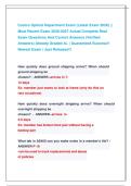 Costco Optical Department Exam &lpar;Latest Exam 2026&rpar; &vert;&vert; &NewLine;Most Recent Exam 2026-2027 Actual Complete Real &NewLine;Exam Questions And Correct Answers &lpar;Verified &NewLine;Answers&rpar; Already Graded A&plus; &vert; Guaranteed Success&excl;&excl; &NewLine;Newest Exam &vert; Just Released&excl;&excl;