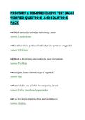 PROSTART 2 COMPREHENSIVE TEST BANK &NewLine;VERIFIED QUESTIONS AND SOLUTIONS &NewLine;PACK 