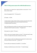 NHA CCMA practice exam with verified detailed answers