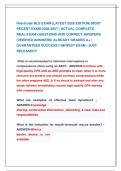 Heartcode BLS EXAM &lpar;LATEST 2026 EDITION&rpar; MOST &NewLine;RECENT EXAM 2026-2027 &vert; ACTUAL COMPLETE &NewLine;REAL EXAM QUESTIONS AND CORRECT ANSWERS &NewLine;&lpar;VERIFIED ANSWERS&rpar; ALREADY GRADED A&plus; &vert; &NewLine;GUARANTEED SUCCESS&excl;&excl; NEWEST EXAM &vert; JUST &NewLine;RELEASED&excl;&excl;