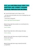 PSYC 2070 MIDTERM EXAM SCRIPT FULL &NewLine;QUESTIONS AND CORRECT ANSWERS &NewLine;DETAILED PREPARATION MATERIAL 