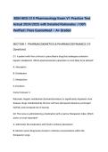  BSN HESI 315 Pharmacology Exam V1 Practice Test Actual 2024&sol;2025 with Detailed Rationales &vert; 100&percnt; Verified &vert; Pass Guaranteed &ndash; A&plus; Graded