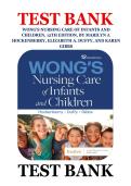 Test Bank for Wong's Nursing Care of Infants and Children 12th Edition by Marilyn J&period; Hockenberry&comma; Elizabeth A&period; Duffy&comma; and Karen Gibbs - Complete Questions&comma; Answers and Rationales &lpar;Latest Edition- Updated 2026&rpar;