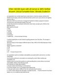 CYSA&plus; CS0-001 Exam with all Correct & 100&percnt; Verified Answers &vert;Actual Complete Exam &vert;Already Graded A&plus;