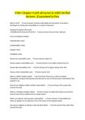 CYSA&plus; Chapter 4 with all Correct & 100&percnt; Verified Answers &vert;Guaranteed to Pass