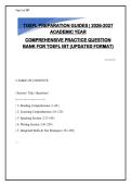TOEFL iBT Exam Prep 2026-2027&colon; 250&plus; Practice Questions & Rationales &lpar;Updated Format&rpar;