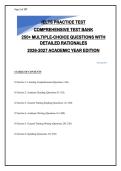 IELTS Exam Prep 2026-2027&colon; 250&plus; Practice Questions & Rationales &lpar;All 4 Skills&rpar;