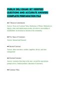 PUBLIX DELI EXAM SCRIPT COMPLETE &NewLine;QUESTIONS AND CORRECT ANSWERS &NewLine;LEARNING RESOURCE 