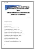 AWS Certified Cloud Practitioner CLF-C02 Exam Prep 2026&colon; 250&plus; Practice Questions & Rationales