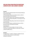 EDF 6226 FINAL EXAM PRACTICE QUESTIONS COMPLETE WITH 100&percnt; CORRECT ANSWERS