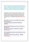 HIM FINAL EXAM PRACTICE &vert;&vert; MOST RECENT EXAM 2026-2027 &NewLine;ACTUAL COMPLETE REAL EXAM QUESTIONS AND CORRECT &NewLine;ANSWERS  &lpar;VERIFIED ANSWERS&rpar; ALREADY GRADED A&plus;  &vert; &NewLine;GUARANTEED SUCCESS&excl;&excl; &vert; BRAND NEW&excl;JUST RELEASED&excl;&excl;  