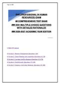 PHR Exam Prep 2026-2027&colon; 300&plus; Practice Questions & Rationales &lpar;5 Domains&rpar;