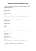 Pediatric Assessment Tools Ultimate Exam