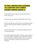 SDI&lowbar;FINAL&lowbar;CERTIFICATION&lowbar;ASSESSMENT&lowbar;2026&lowbar;QUESTIONS&lowbar;WITH&lowbar;CORRECT&lowbar;ANSWERS&period;