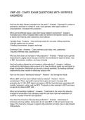 VMP 420 - DAIRY EXAM QUESTIONS WITH VERIFIED ANSWERS
