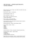 VMP 420 EXAM 1 &ndash; HORSES QUESTIONS WITH VERIFIED ANSWERS