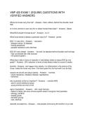 VMP 420 EXAM 1 &lpar;EQUINE&rpar; QUESTIONS WITH VERIFIED ANSWERS