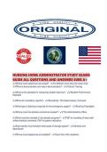 NURSING HOME ADMINISTRATOR STUDY EXAMS GUIDE ALL QUESTIONS AND ANSWERS SURE A&period;pdf