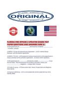 FLORIDA FIRE OFFICER 2 UPDATED EXAMS TEST PAPER QUESTIONS AND ANSWERS SURE A&period;pdf