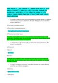 NEW MEXICO LIFE AND HEALTH INSURANCE PRACTICE &NewLine;EXAM COMPLETE PRACTICE EXAM WITH DETAILED &NewLine;ANSWERS &vert; 2026&ndash;2027 LATEST UPDATE &vert; FULL STUDY &NewLine;GUIDE &vert; EXAM PREP &vert; PRACTICE TEST &vert; CERTIFICATION &NewLine;PREPARATION 