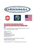 WA SURPLUS LINES BROKER UPDATED EVALUATION QUESTIONS AND ANSWERS SURE