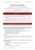 FCTC WRITTEN EXAM ACTUAL 2026&sol;2027 &vert; 100 Questions & Detailed Rationales &vert; Firefighter Candidate Test &vert; Pass Guaranteed - A&plus; Graded&NewLine;&NewLine;