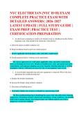 NYC ELECTRICIAN &lpar;NYC H&plus;H&rpar; EXAM &NewLine;COMPLETE PRACTICE EXAM WITH &NewLine;DETAILED ANSWERS &vert; 2026&ndash;2027 &NewLine;LATEST UPDATE &vert; FULL STUDY GUIDE &vert; &NewLine;EXAM PREP &vert; PRACTICE TEST &vert; &NewLine;CERTIFICATION PREPARATION 