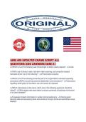 ARM 400 UPDATED EXAMS SCRIPT ALL QUESTIONS AND ANSWERS SURE A&period;pdf