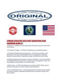 CPMSM UPDATED 2026 TEST QUESTIONS AND ANSWERS SURE A&period;pdf