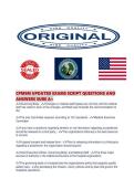 CPMSM UPDATED EXAMS SCRIPT QUESTIONS AND ANSWERS SURE A&period;pdf