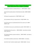 DIAMOND ESSENTIALS GEM 130 QUESTIONNAIRE STUDY &NewLine;GUIDE QUESTIONS WITH CORRECT ANSWERS 