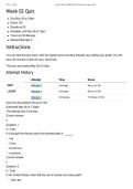 VME 6934 Week 2 Quiz - The Horse &vert; Score 95&sol;100 &vert; University of Florida