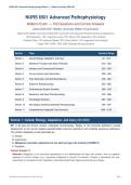 NURS 6501 ADVANCED PATHOPHYSIOLOGY MIDTERM EXAM 2026&sol;2027 &vert; All 100 Questions & Correct Answers &vert; Latest Version &vert; Walden University &vert; Pass Guaranteed - A&plus; Graded&NewLine;&NewLine;