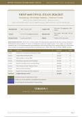 NRNP 6645 FINAL EXAM 2026&sol;2027 &vert; 3 Versions &ndash; 300&plus; Q&A &vert; Psychotherapy with Multiple Modalities &vert; Walden University PMHNP &vert; Pass Guaranteed - A&plus; Graded&NewLine;&NewLine;