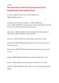 GIA Colored Stones Exam Actual Questions And Correct Detailed Answers New Updated Version
