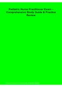 Pediatric Nurse Practitioner Exam Study Guide &ndash; Comprehensive Practice Review&comma; Pediatric Care Concepts & Certification Prep PDF 2026&sol;2027