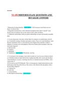 NU 650 Midterm Exam&comma; Advanced Health Assessment&comma; 2025 &ndash; Complete Exam Questions and Detailed Answers