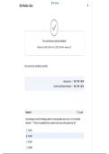 MA 260 Statistical Analysis I - Module 6 Quiz &vert; Score 100&sol;100 &vert; Ashworth College