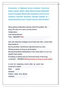 Prevention of Medical Errors Echelon Post-Test &NewLine;Exam &lpar;Latest  2026&rpar; &vert;&vert; Most Recent Exam 2026&vert;2027 &NewLine;Actual Complete Real Exam Questions And Correct &NewLine;Answers &lpar;Verified Answers&rpar; Already Graded A&plus; &vert; &NewLine;Guaranteed Success&excl;&excl; Latest Version &vert; Brand New&excl;&excl;