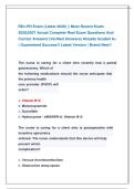 REx-PN Exams &vert;&vert; Most Recent Exams 2026&vert;2027 