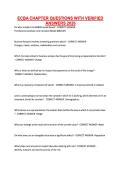 ECBA CHAPTER QUESTIONS WITH VERIFIED ANSWERS 2026