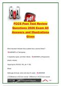 FCCS &lpar;Fundamental Critical Care Support&rpar; Post-Test Review Exam Questions and Answers &vert; 100&plus; Practice Questions &vert; Mechanical Ventilation&comma; Shock&comma; Sepsis&comma; Acid-Base Disorders&comma; Critical Care & Emergency Medicine &vert; Society of Critical Care Medicine &lpar;SCCM&rpar; FCCS