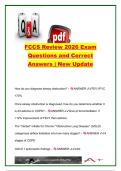 FCCS &lpar;Fundamental Critical Care Support&rpar; Review 2026 Exam Questions and Correct Answers &vert; 120&plus; Practice Questions &vert; Mechanical Ventilation&comma; Shock&comma; Sepsis&comma; Airway Management&comma; Critical Care & Emergency Medicine &vert; Society of Critical Care Medicine &lpar;SCCM&rpar;