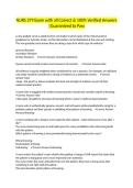 NURS 379 Exam with all Correct & 100&percnt; Verified Answers &vert;Guaranteed to Pass