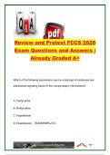 FCCS Review and Pretest 2026 Exam Questions and Answers &vert; 90&plus; Practice Questions &vert; Shock&comma; Sepsis&comma; Mechanical Ventilation&comma; Airway Management&comma; ACLS & Critical Care &vert; Society of Critical Care Medicine &lpar;SCCM&rpar; FCCS