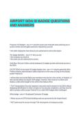 AIRPORT SIDA ID BADGE QUESTIONS AND ANSWER1