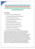 Portage Nutrition BIOD121 Final EXAM&lpar;2 Versions&rpar; & BIOD 121 Module 1&comma; 3&comma; 4&comma; 5&comma; 6 Exam &lpar;2 Versions of Each Exam&comma; New&rpar;&lpar;2024&rpar;&colon; Essentials in Nutritio Portage Learning &lpar;QUESTIONS & ANSWERS&rpar;