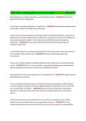 CPCE Exam with question and well verified answers &commat;2026&excl;&excl;&excl;&excl;