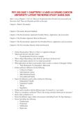 PSY 255 &ndash; Quiz 1&colon; Chapters 1&ndash;3 and 4&ndash;6 Study Guide&comma; Grand Canyon University Latest Reviewed Edition &lpar;2026&rpar;